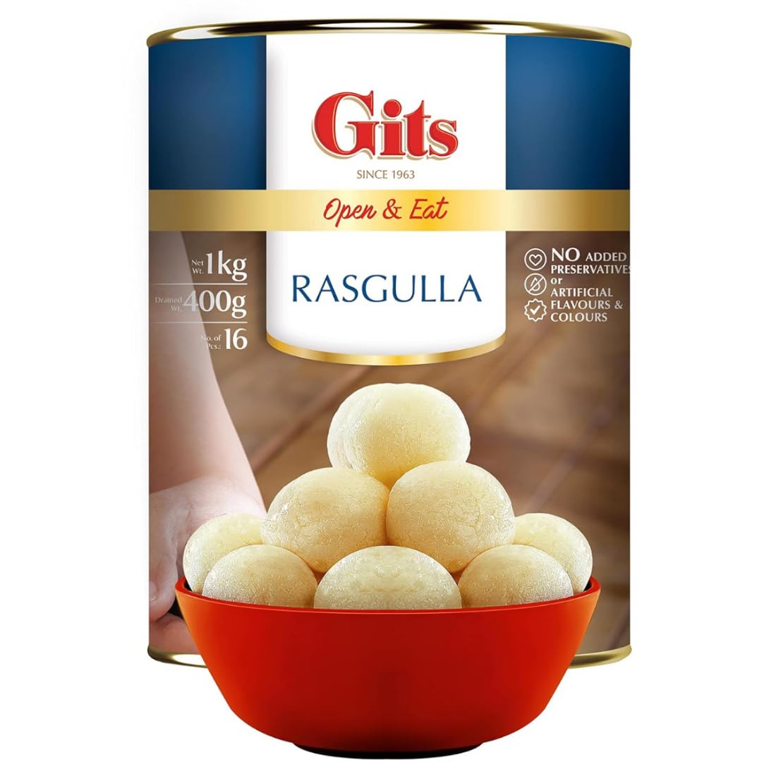 Gits Rasgulla 1000gm