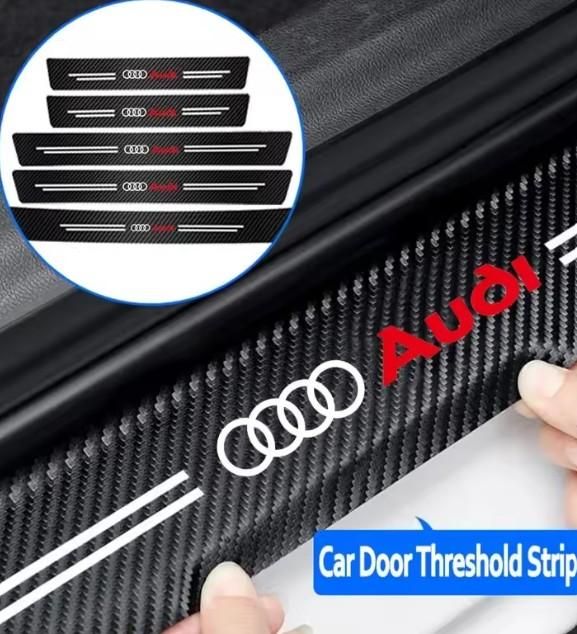 Carbon Fiber Door Sill Protector (Set of 2)