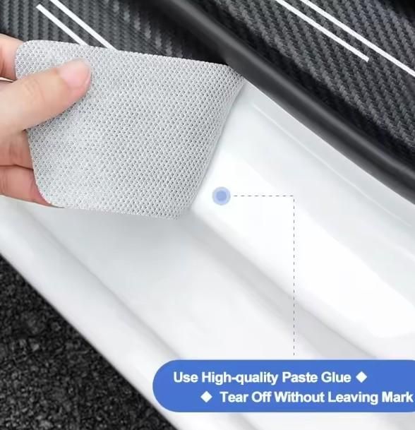 Carbon Fiber Door Sill Protector (Set of 2)