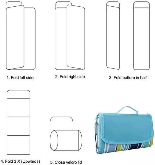 Waterproof Folding Camping Picnic Square Mat